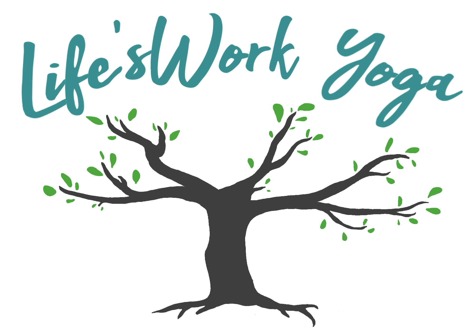 Life's Work Yoga logo