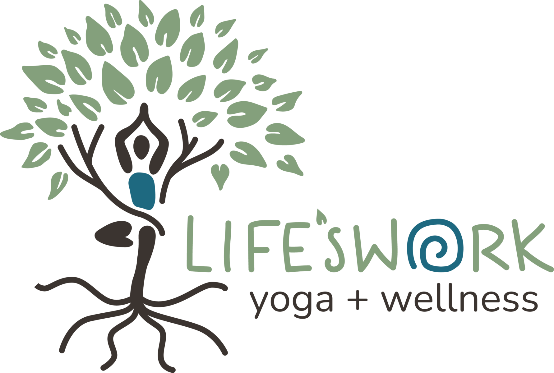 Life'sWork Yoga Logo